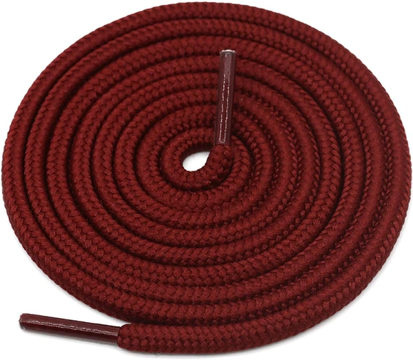 GRAH SANGRAH® 3 Pair (1 Pair Per Single Color) Shoelaces for Hiking Shoes, Walking Sneakers, Climbing, Work Boot, Running, Casual, Sport Shoes (SL-04-20-29) - 120 cm, Cream_Navy Blue_Maroon